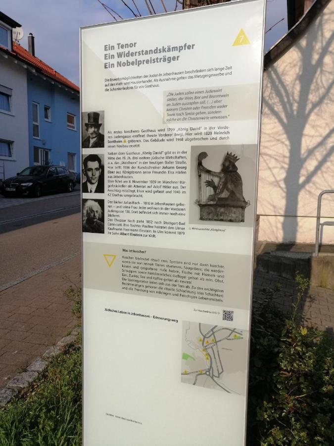 Hotel Garni Elisabeth Göppingen Exteriér fotografie